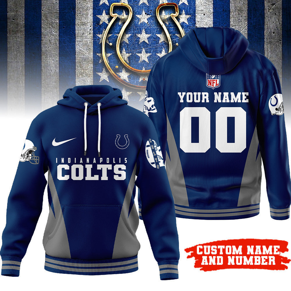 Indianapolis Colts | Premium Personalized Fan Hoodie Td
