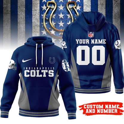 Indianapolis Colts | Premium Personalized Fan Hoodie Td