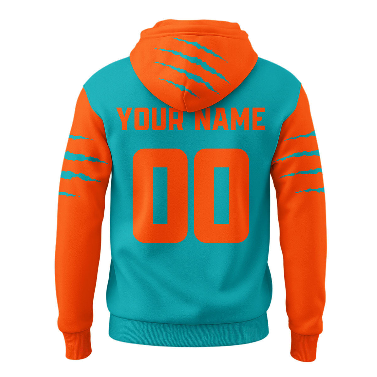 Miami Dolphins | Premium Fan Pride Claw Hoodie Ny