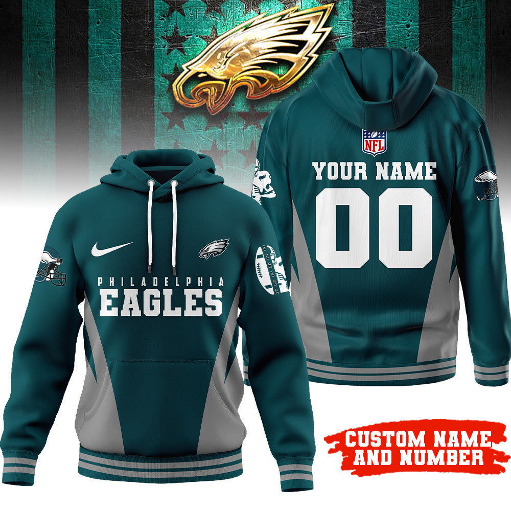 Philadelphia Eagles | Premium Personalized Fan Hoodie Td