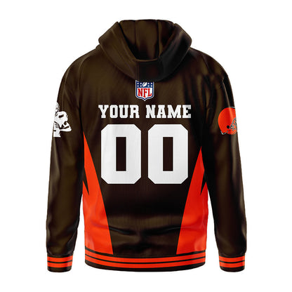 Cleveland Browns | Premium Personalized Fan Hoodie Td