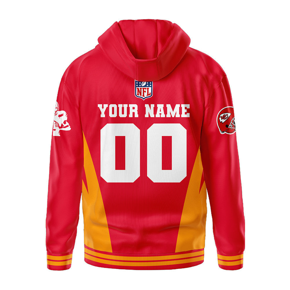 Kansas City Chiefs | Premium Personalized Fan Hoodie Td