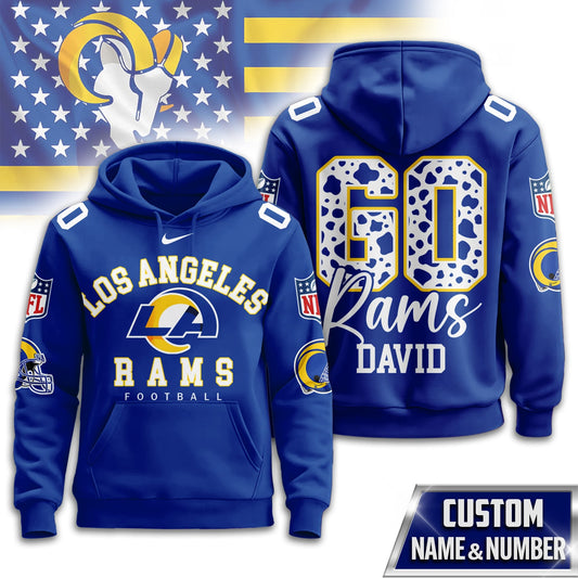 Los Angeles Rams Premium Custom Game Day Hoodie Td