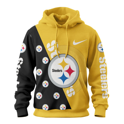 Pittsburgh Steelers Premium True Fan Spirit Custom Football Hoodie