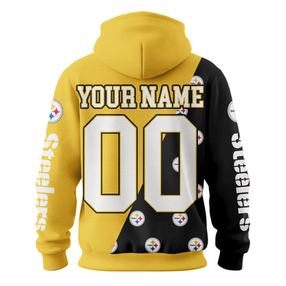 Pittsburgh Steelers Premium True Fan Spirit Custom Football Hoodie