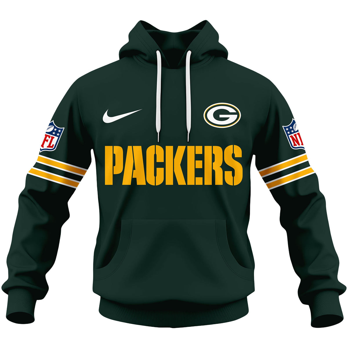 Green Bay Packers | Premium Fan Hoodie Ny