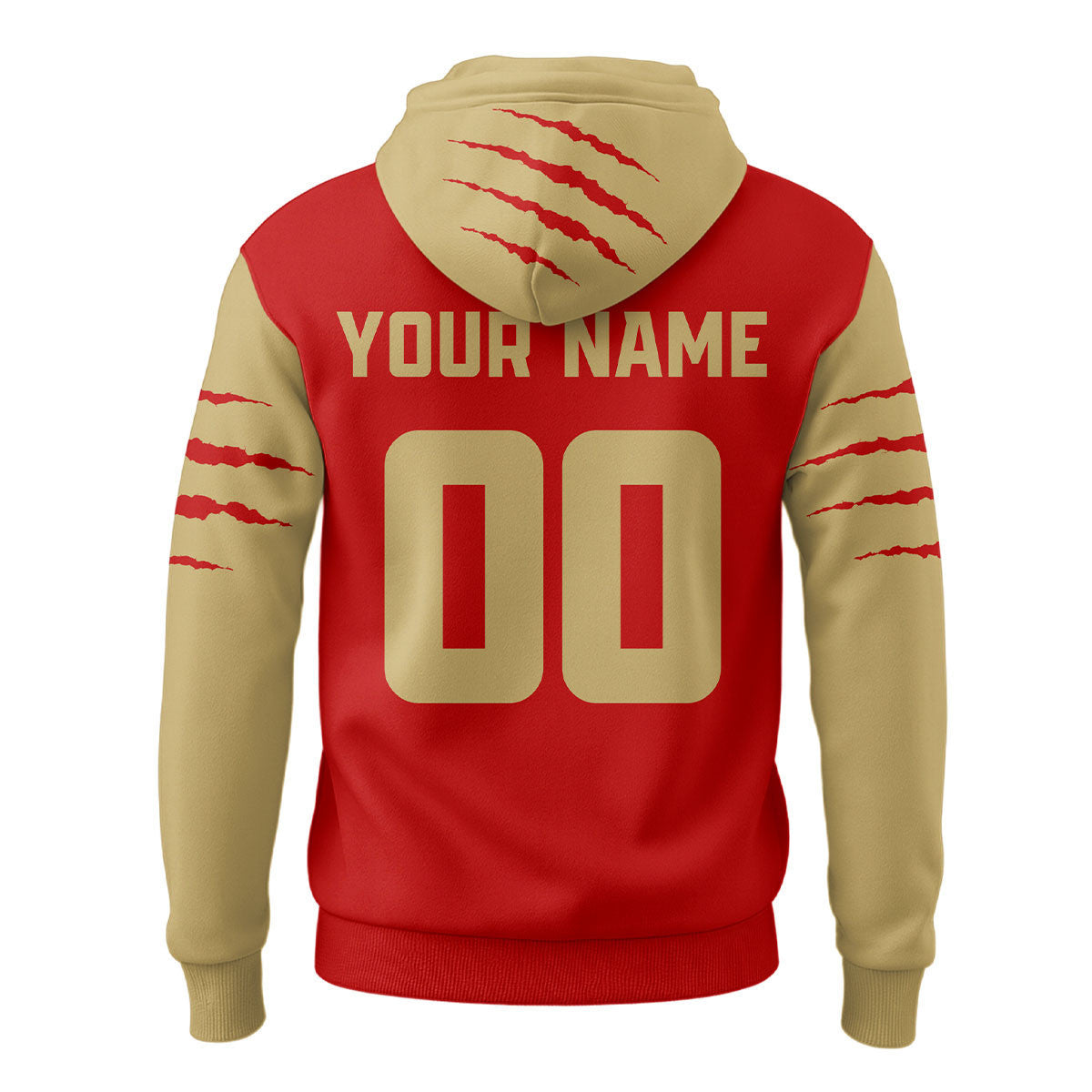 San Francisco 49ers | Premium Fan Pride Claw Hoodie Ny
