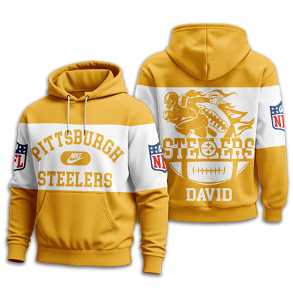Pittsburgh Steelers | Premium Touchdown Spirit Personalized Hoodie Td