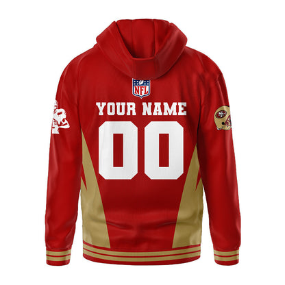 San Francisco 49ers | Premium Personalized Fan Hoodie Td