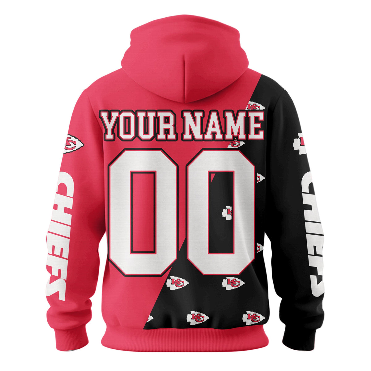 Kansas City Chiefs Premium True Fan Spirit Custom Football Hoodie