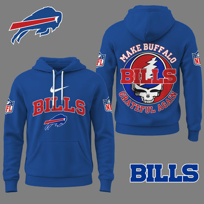 Buffalo Bills | Premium Grateful Again Hoodie Ny