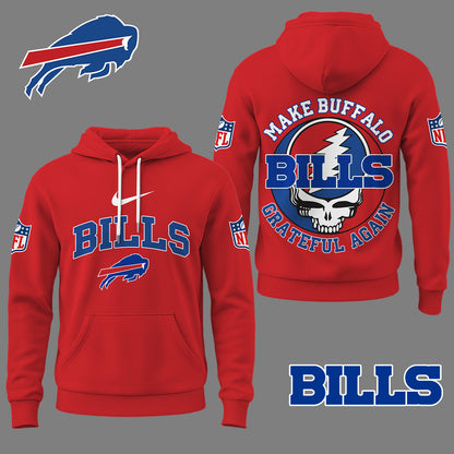 Buffalo Bills | Premium Grateful Again Hoodie Ny