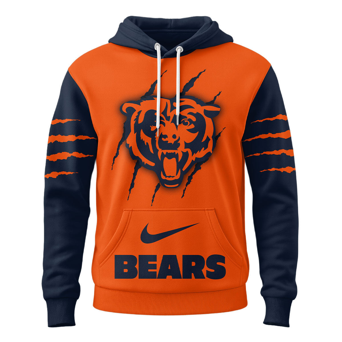 Chicago Bears | Premium Fan Pride Claw Hoodie Ny