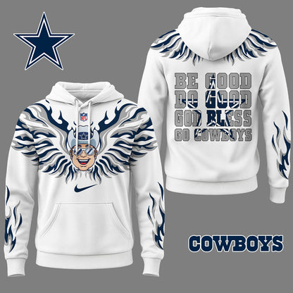 Dallas Cowboys Premium Fire Wings 3d Hoodie Ny