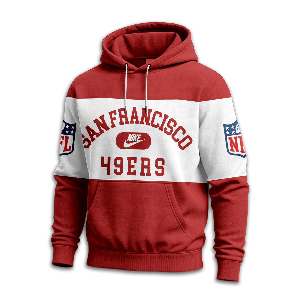 San Francisco 49ers | Premium Touchdown Spirit Personalized Hoodie Td