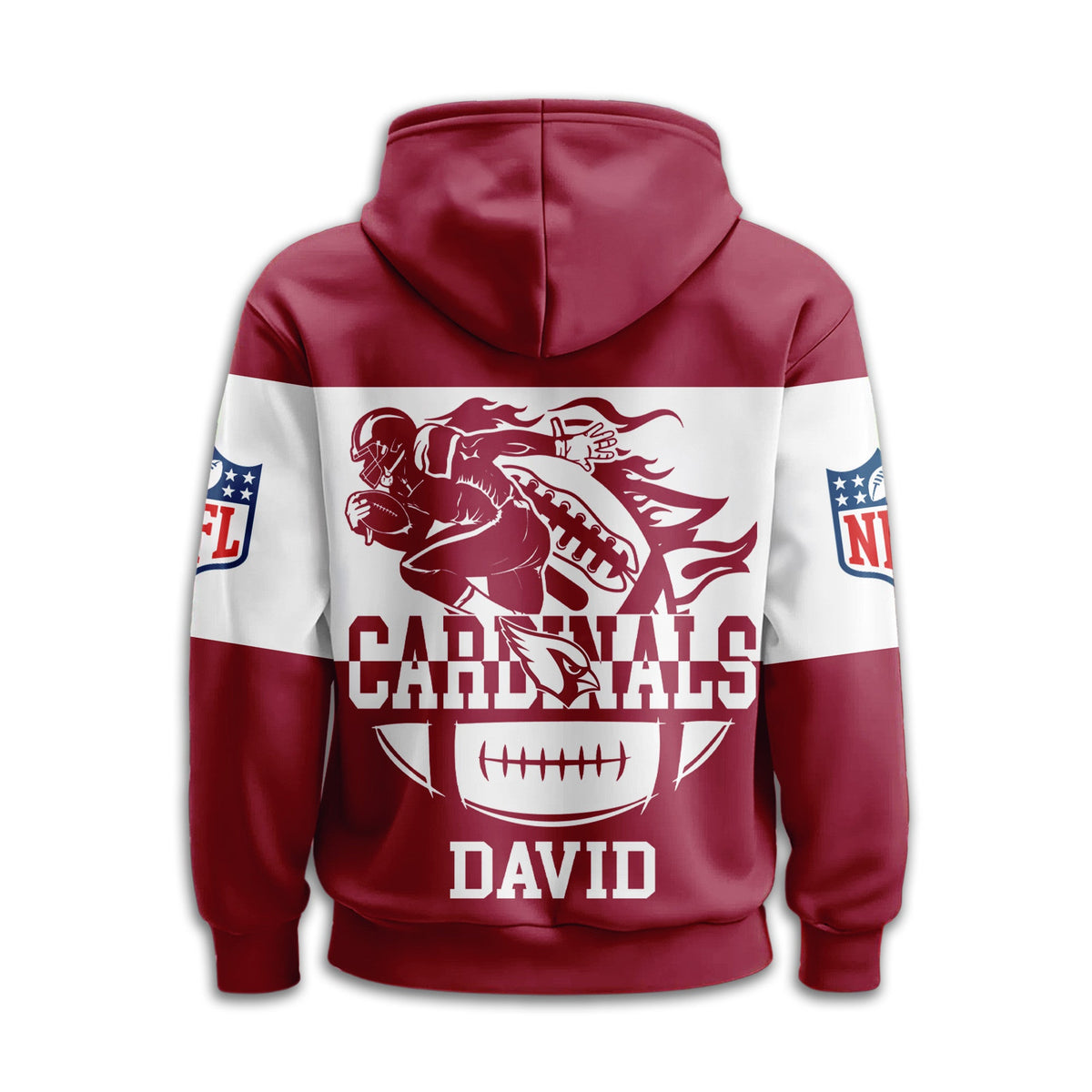 Arizona Cardinals | Premium Touchdown Spirit Personalized Hoodie Td