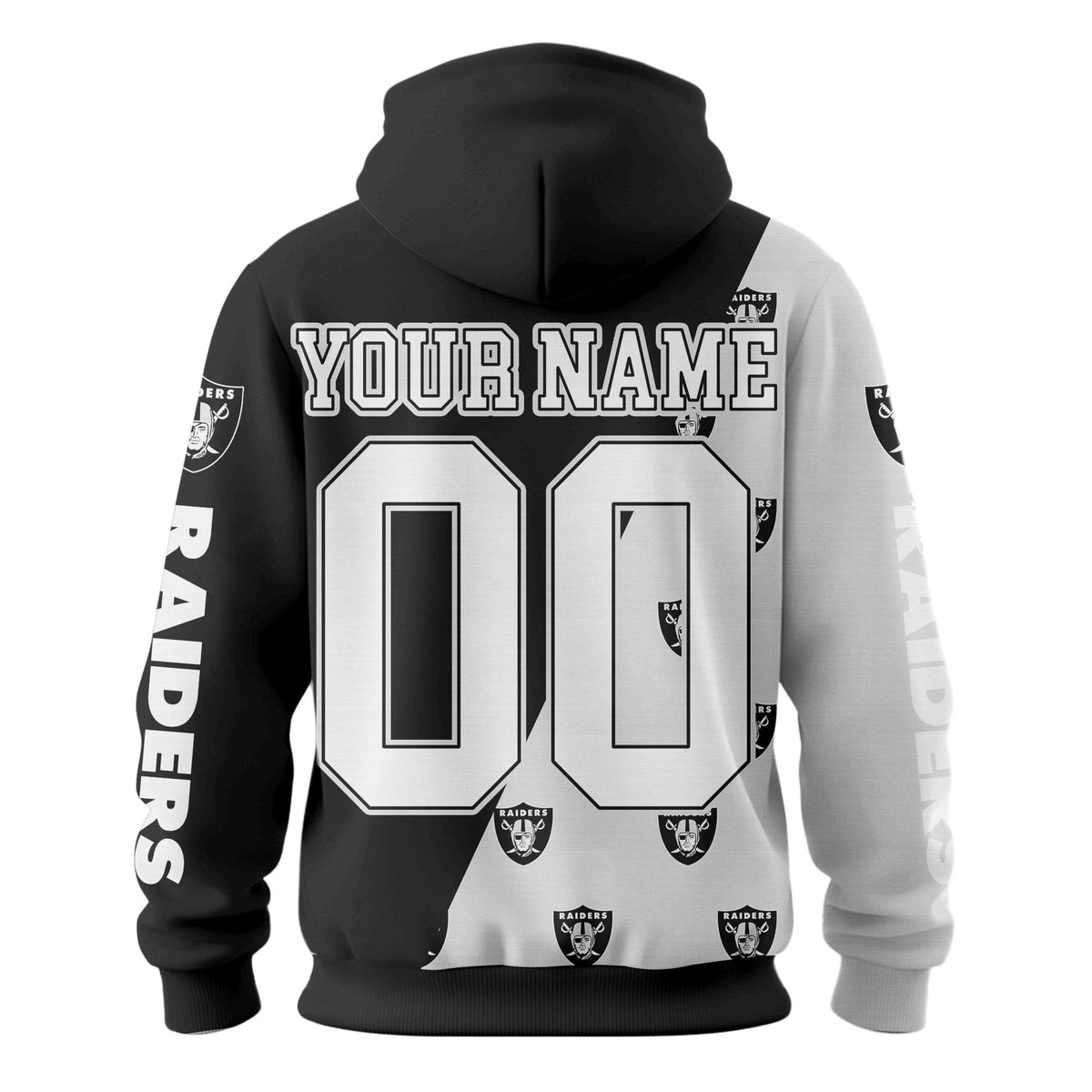 Las Vegas Raiders Premium True Fan Spirit Custom Football Hoodie