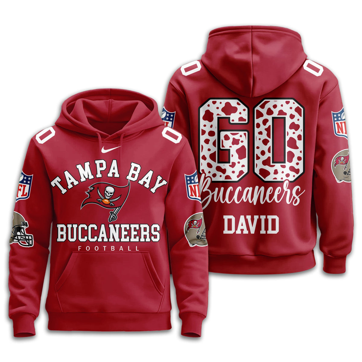 Tampa Bay Buccaneers Premium Custom Game Day Hoodie Td