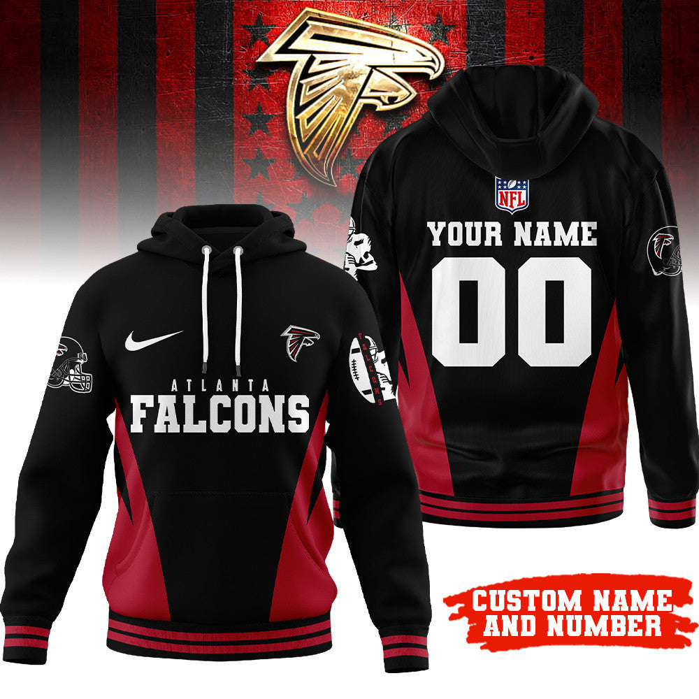 Atlanta Falcons | Premium Personalized Fan Hoodie Td