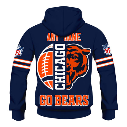 Chicago Bears | Premium Fan Hoodie Ny