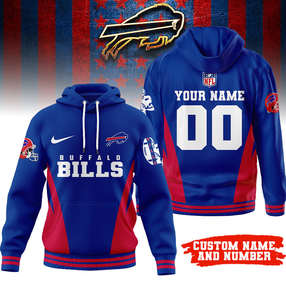 Buffalo Bills | Premium Personalized Fan Hoodie Td