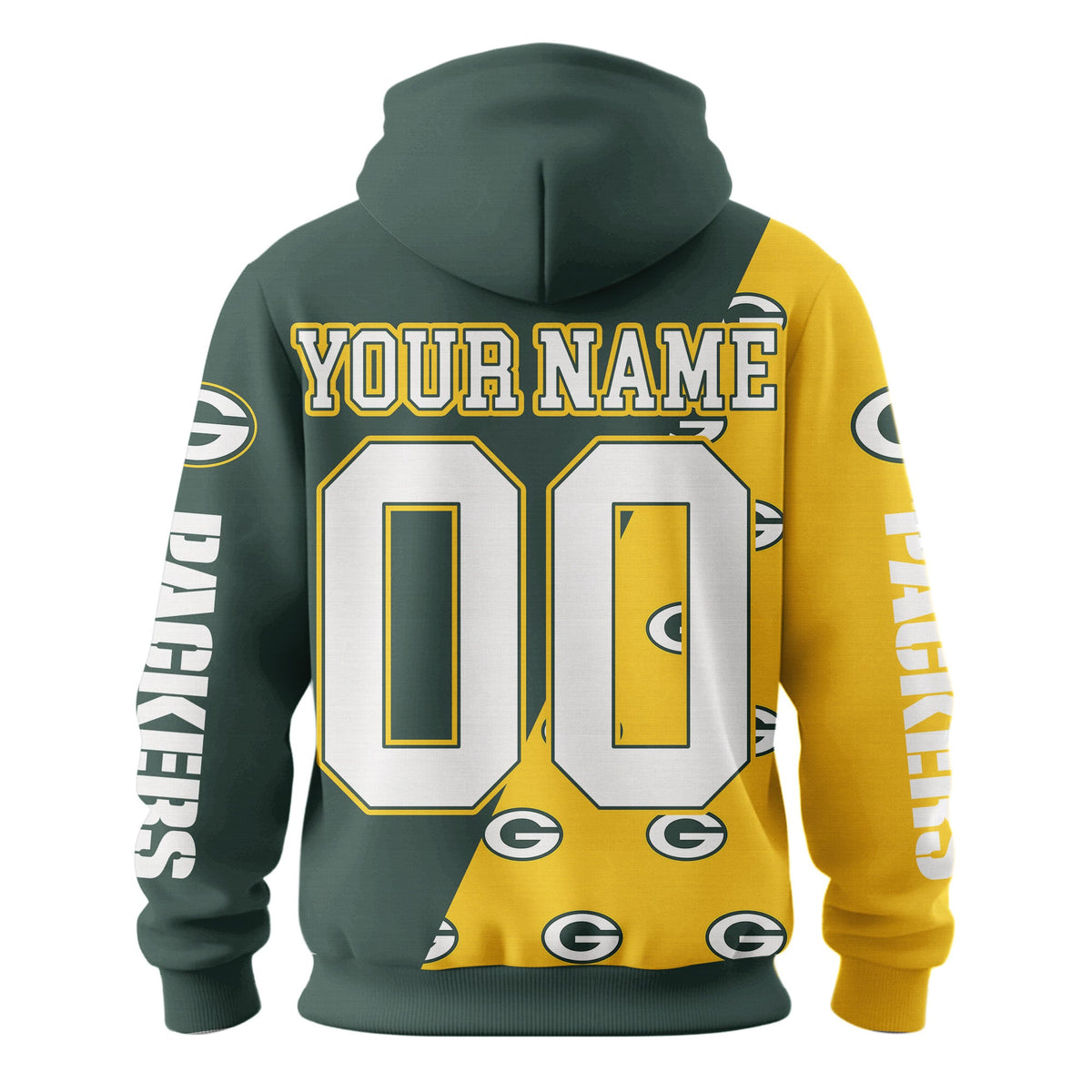 Green Bay Packers Premium True Fan Spirit Custom Football Hoodie