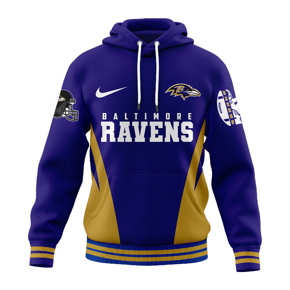 Baltimore Ravens | Premium Personalized Fan Hoodie Td