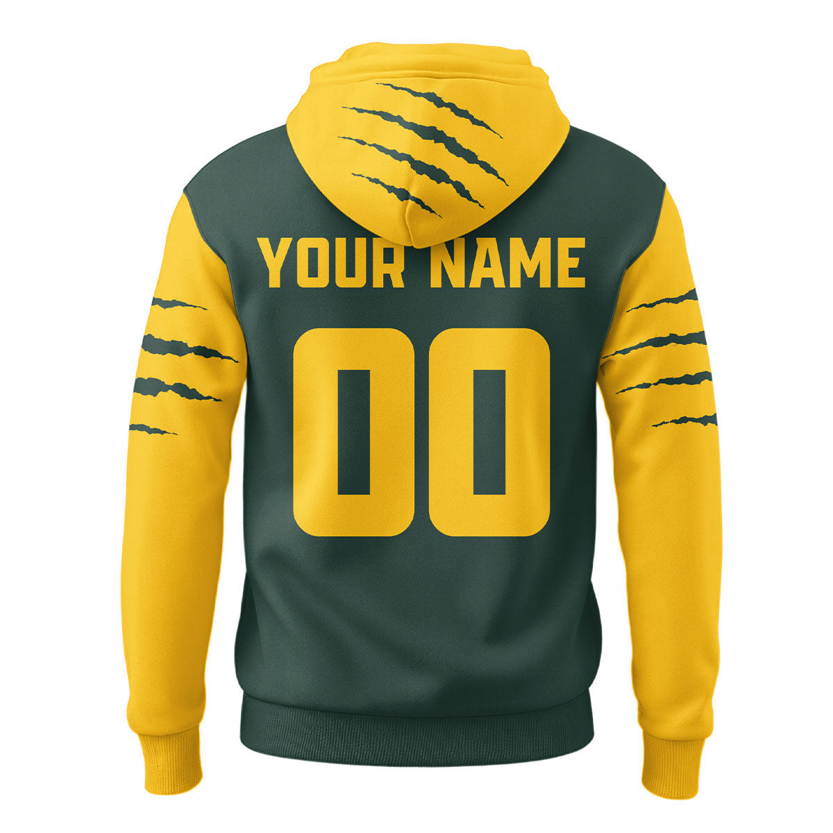 Green Bay Packers | Premium Fan Pride Claw Hoodie Ny