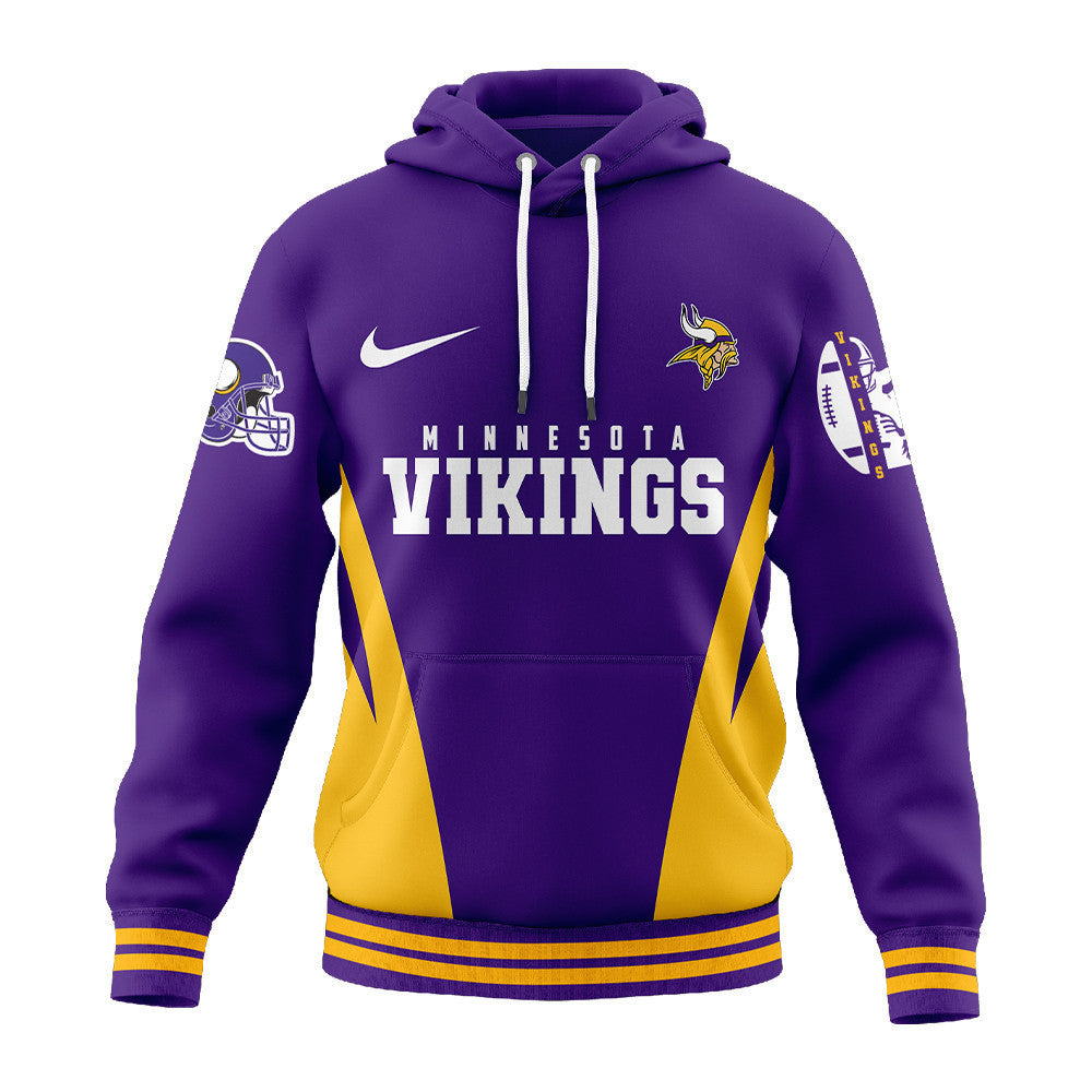 Minnesota Vikings | Premium Personalized Fan Hoodie Td