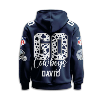 Dallas Cowboys Premium Custom Game Day Hoodie Td