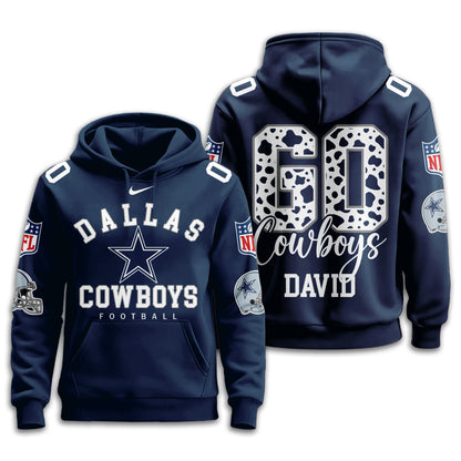 Dallas Cowboys Premium Custom Game Day Hoodie Td