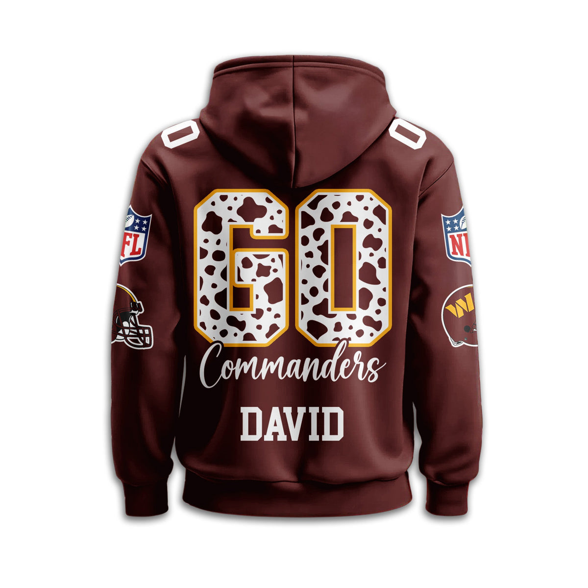 Washington Commanders Premium Custom Game Day Hoodie Td