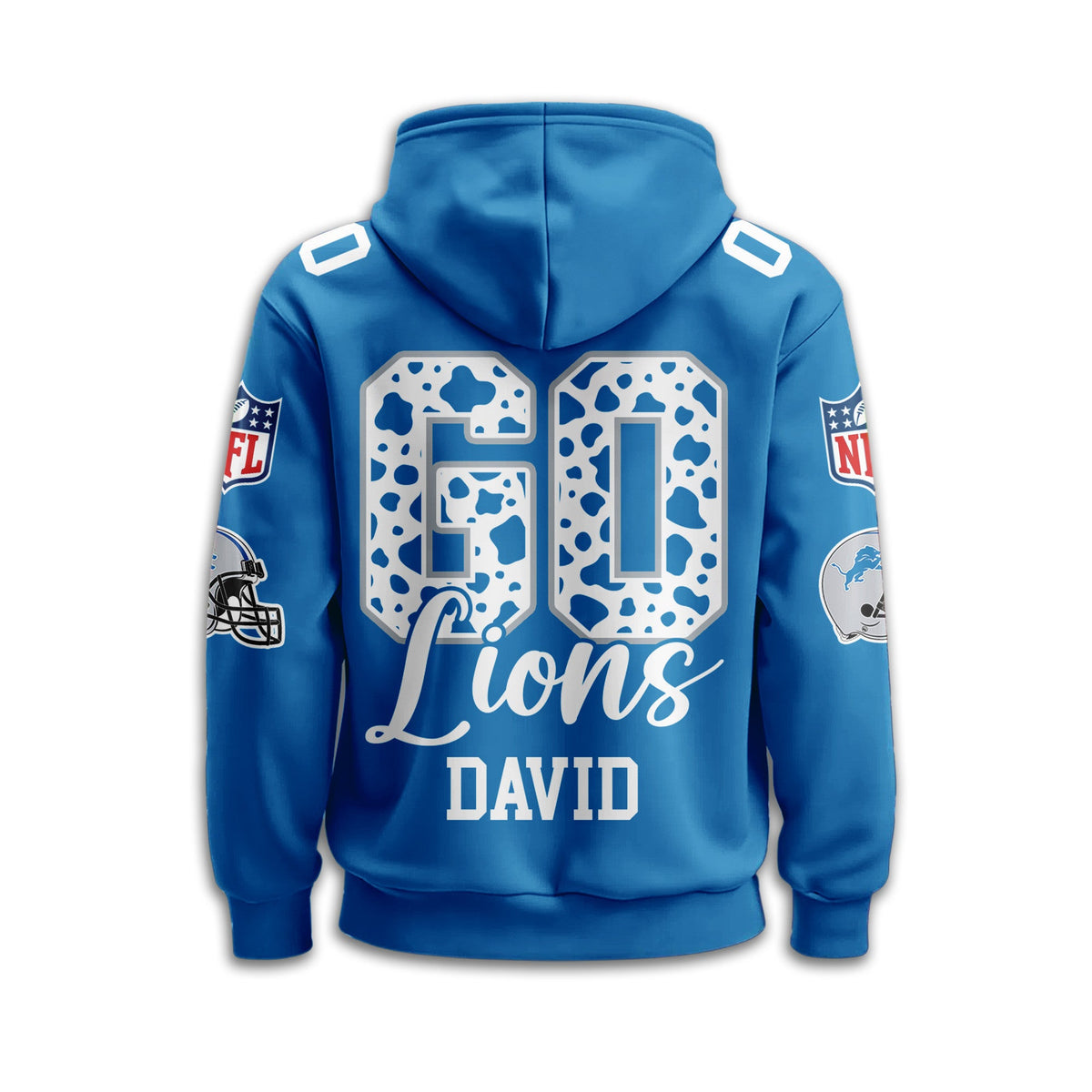 Detroit Lions Premium Custom Game Day Hoodie Td
