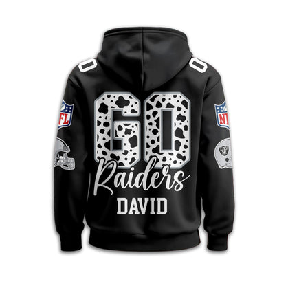 Las Vegas Raiders Premium Custom Game Day Hoodie Td