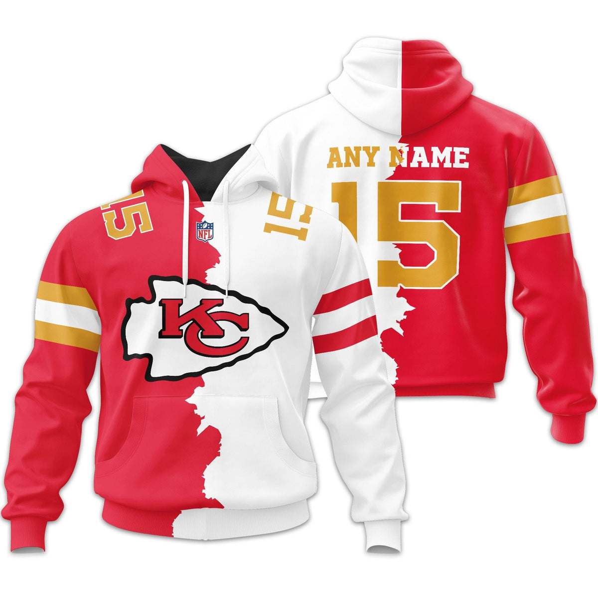 Kansas City Chiefs | Premium Home Mix Away Hoodie Td