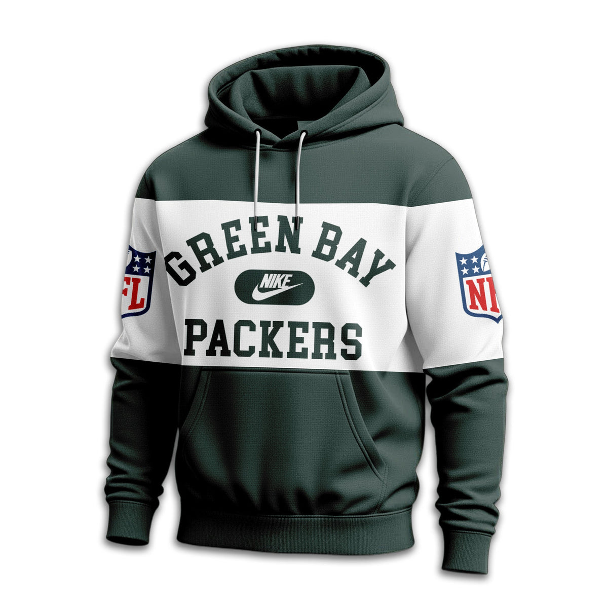 Green Bay Packers | Premium Touchdown Spirit Personalized Hoodie Td