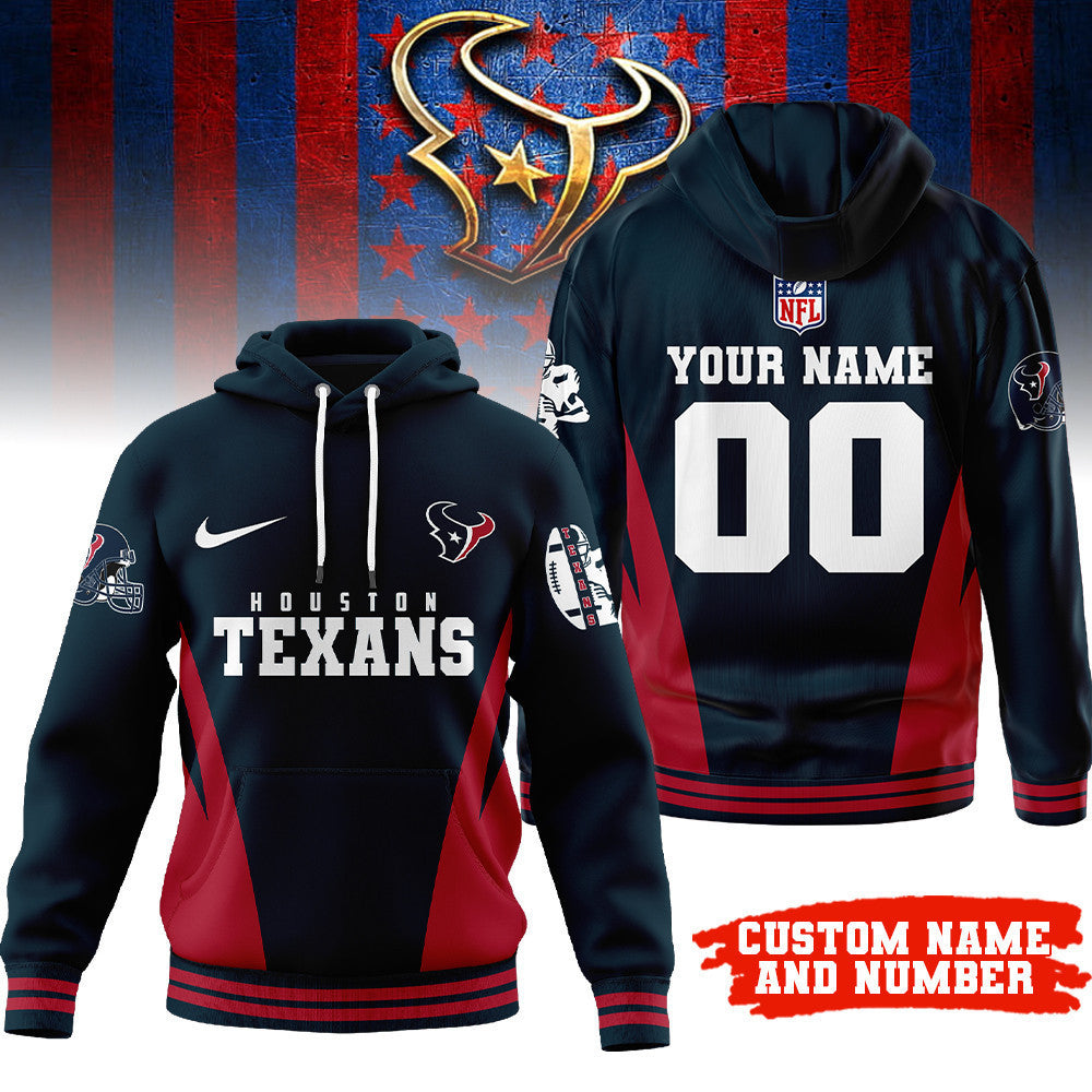 Houston Texans | Premium Personalized Fan Hoodie Td