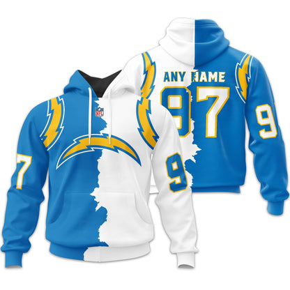 Los Angeles Chargers | Premium Home Mix Away Hoodie Td