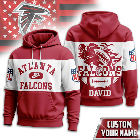 Atlanta Falcons | Premium Touchdown Spirit Personalized Hoodie Td