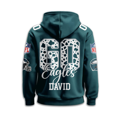 Philadelphia Eagles Premium Custom Game Day Hoodie Td