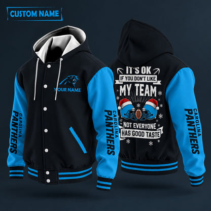Carolina Panthers It's Ok If You Don't Like My Team Christmas Hooded L