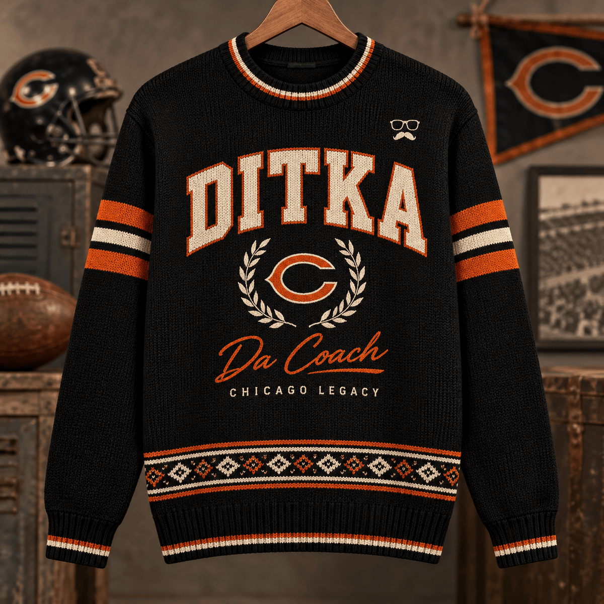 Mike Ditka Merch Chicago Legacy Chicago Legacy Sweater Best Presents For Mike Ditka Supporters