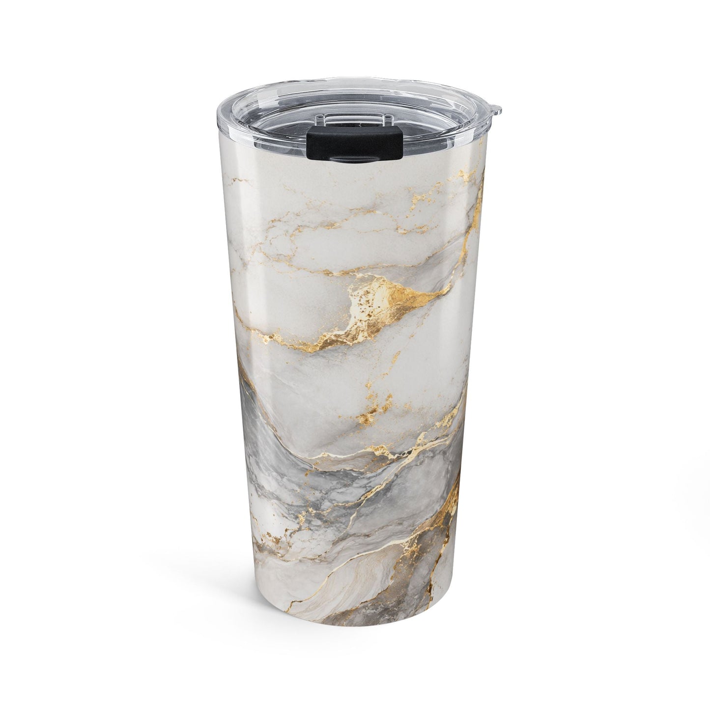 Minimalist Marble & Gold Foil 20oz Tumbler