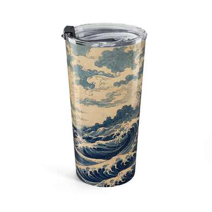 Japanese Ukiyo-e Ocean Wave 20oz Tumbler