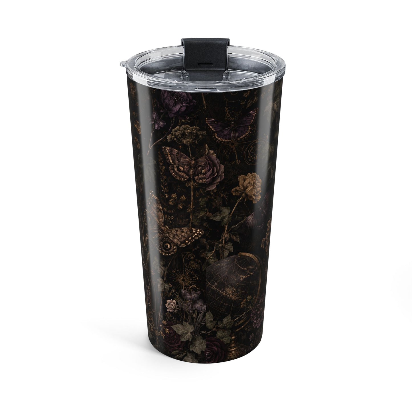Gothic Dark Academia Butterflies 20oz Tumbler