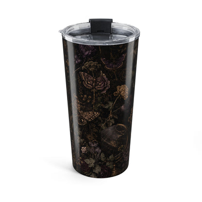 Gothic Dark Academia Butterflies 20oz Tumbler