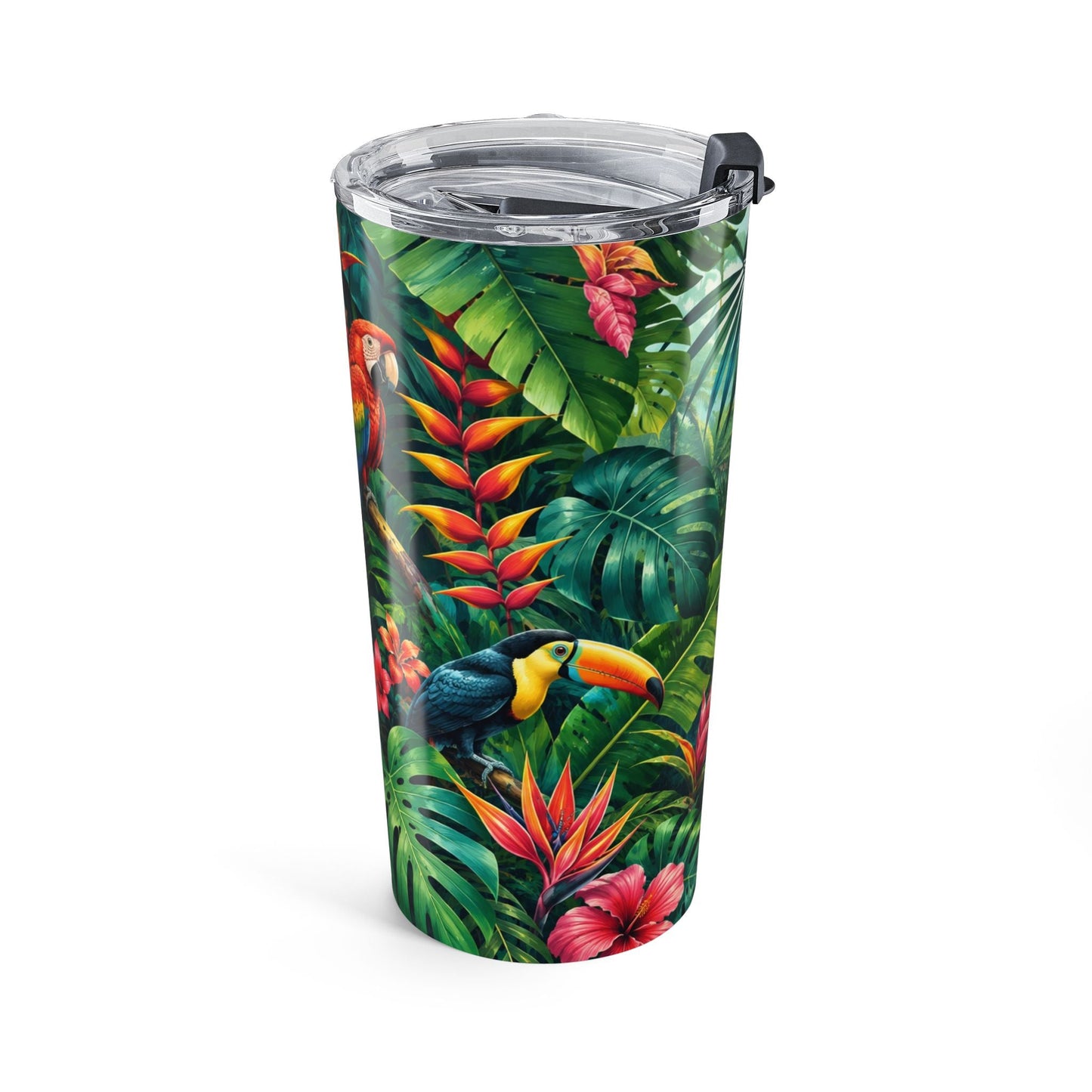 Tropical Jungle Exotic Birds 20oz Tumbler