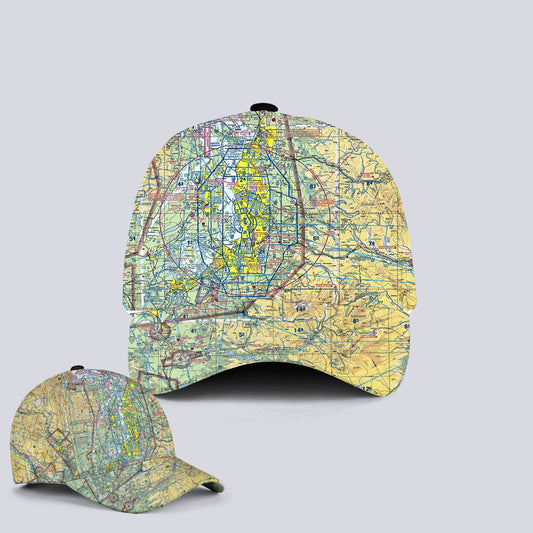 Custom Aviation Sectional Baseball Cap NLSI2505PT12