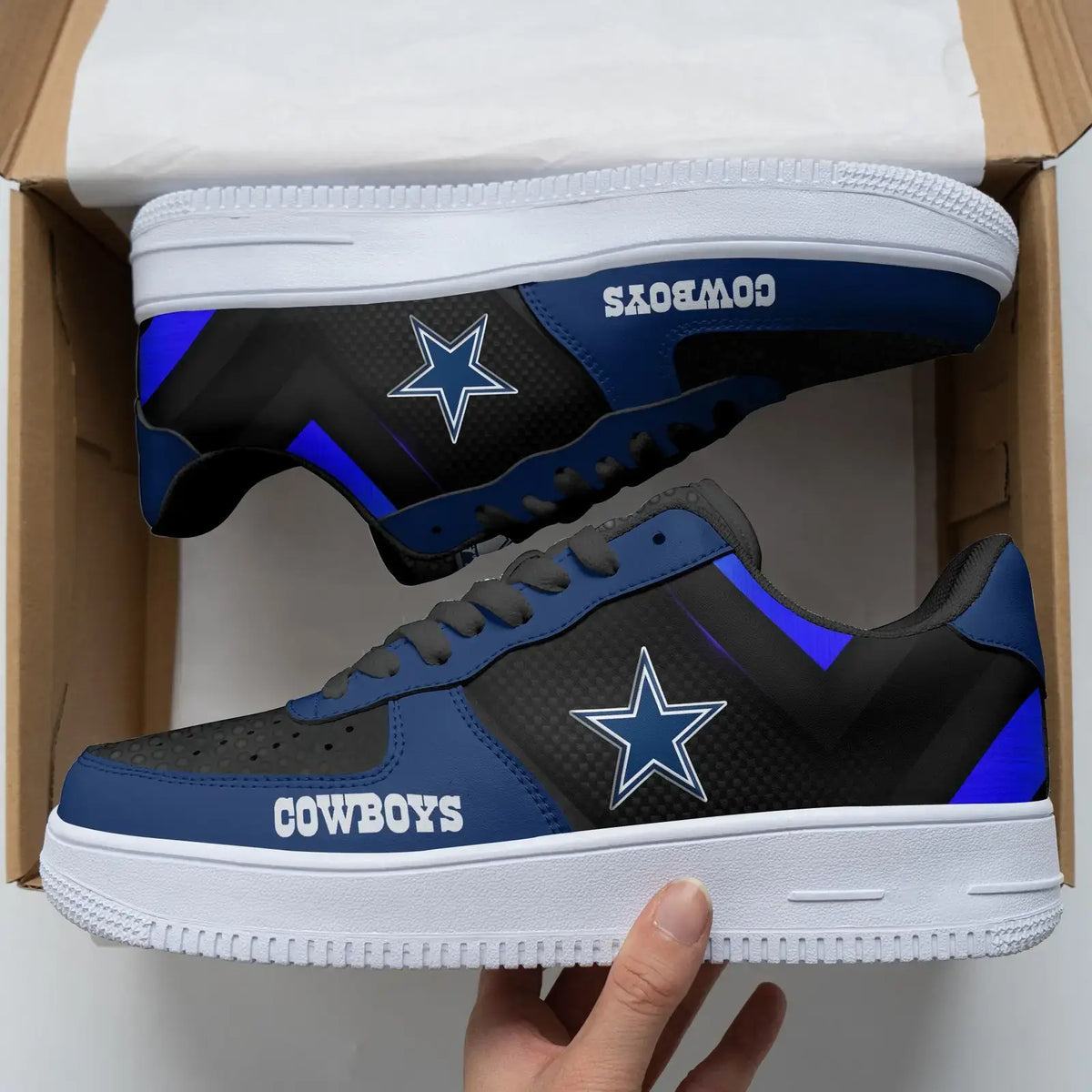 Air Force 1 Shoes Dallas Cowboys Af1 Sneakers 68