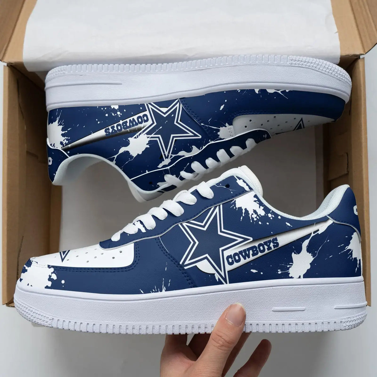 Air Force 1 Shoes Dallas Cowboys Af1 Sneakers 63